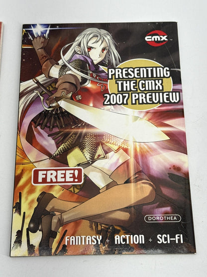 CMX 2007 Manga Preview Comic Lot Dorothea Orfina Variante Samurai Commando Set