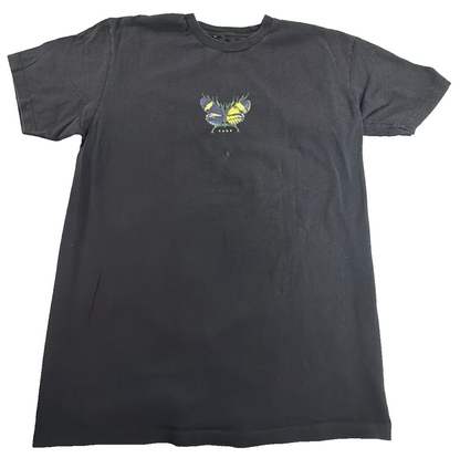 Vans Black Butterfly Floral Garden Graphic Tee Short Sleeve T-Shirt Skate Boho