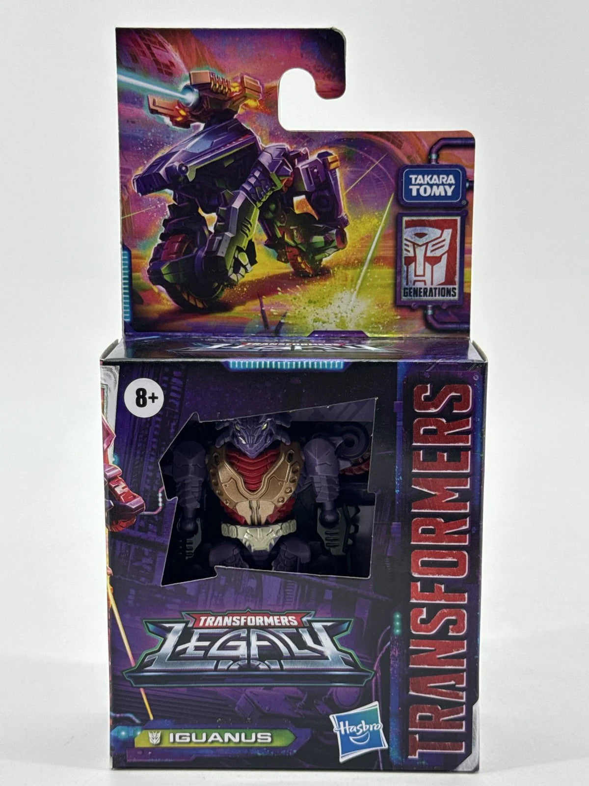 Transformers Legacy Iguanus Core Class 4" Hasbro Takara DMG Box Decepticon NIB