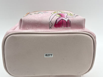 Loungefly Sleeping 12×10×6 in Beauty Princess Aurora Pink Faux Leather Mini