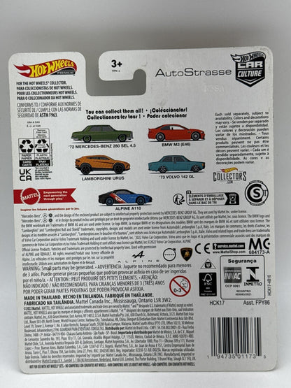 Hot Wheels Premium Alpine A110 Die Cast Toy Car Blue Metal 1:64 Scale Culture