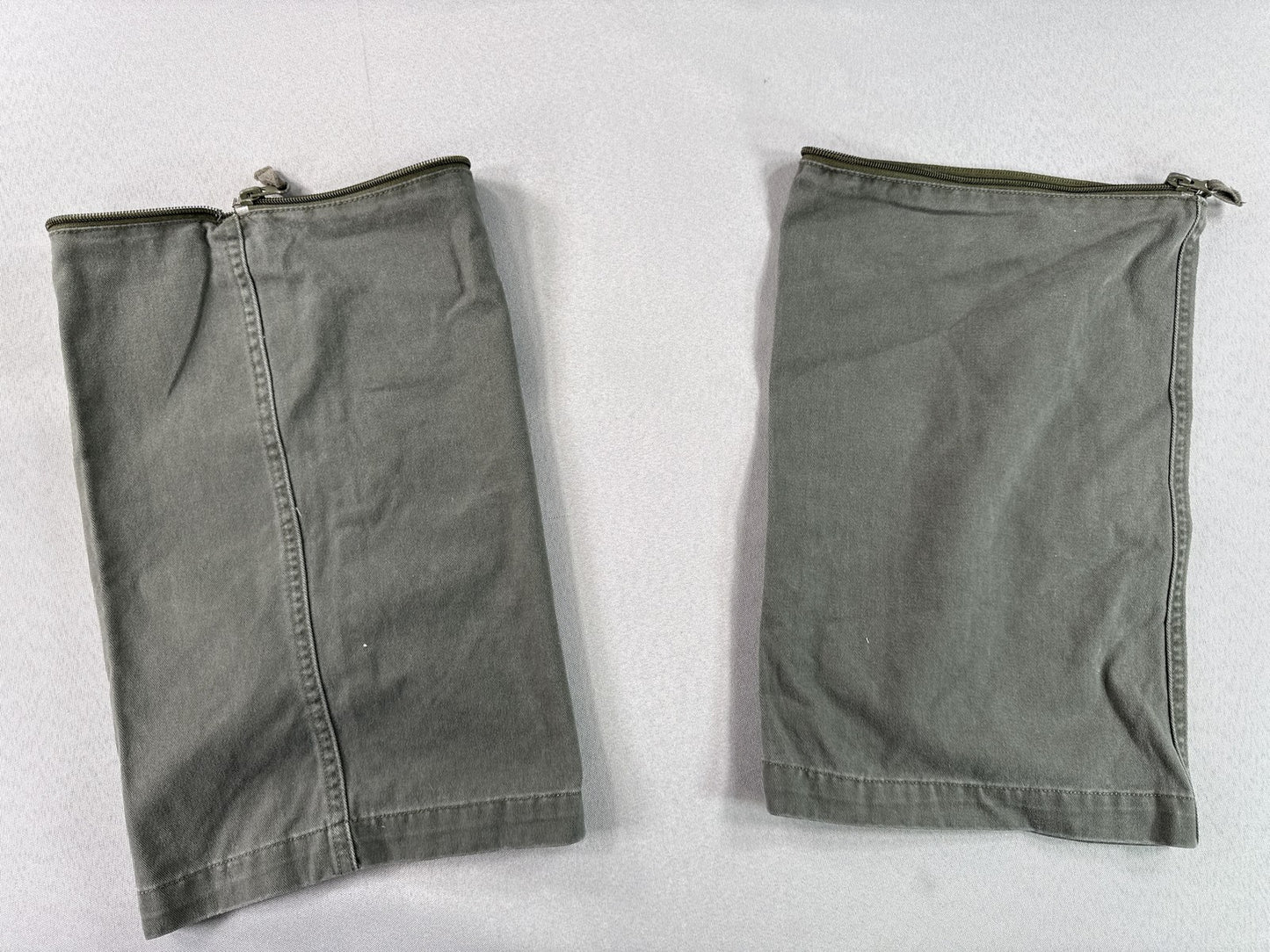 CHEROKEE Cargo Pants Mens 12 Olive Green 100% Cotton Relaxed Fit Convertible