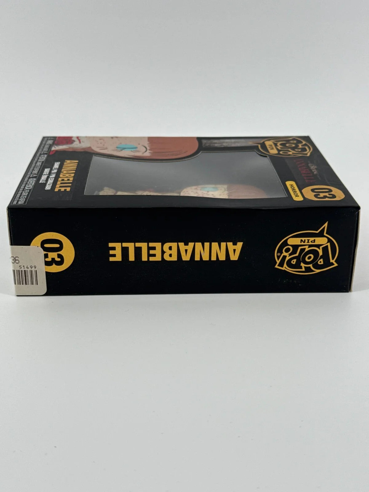 Funko Pop! Pin #03 Annabelle Horror The Conjuring Enamel Badge w/ Stand New Boxe