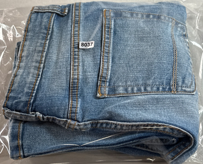 Cat & Jack Bootcut Jeans Girls 12 Stretch Adjustable Waist Blue Denim Pants