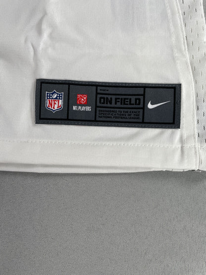 New York Jets Jersey Womens Large White Green NFL Football Shirt Darnold Nike