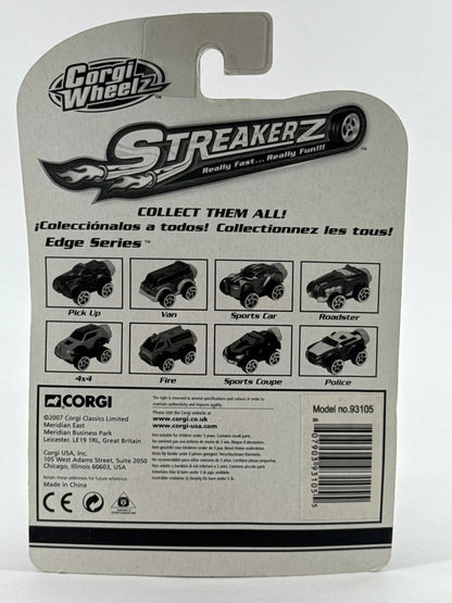 Corgi Wheelz Streakerz Extreme EDGE 2-Pack Motorized Diecast Cars Apparel NWT