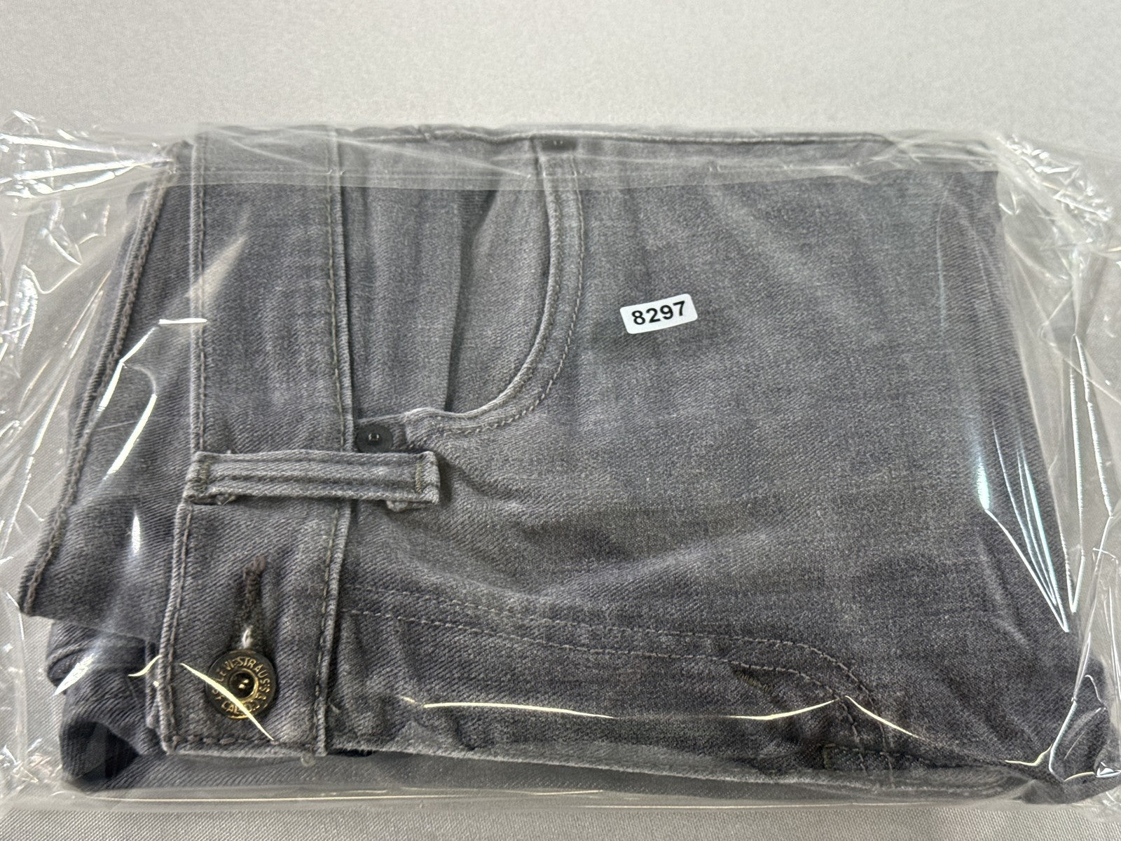 Levi's 510 Straight Leg Jeans 31x32 Gray Stretch Denim Regular Fit pocket Slim