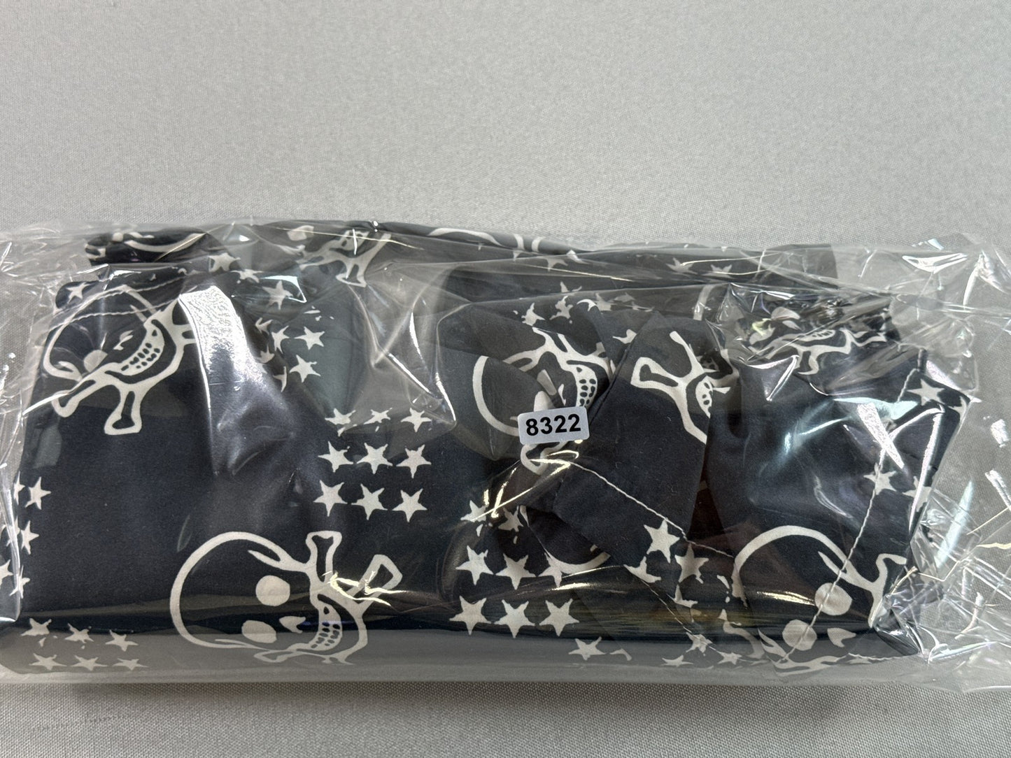 Cedarwood State Skull Pirate Swim Shorts 34 Black White 100% Polyester All
