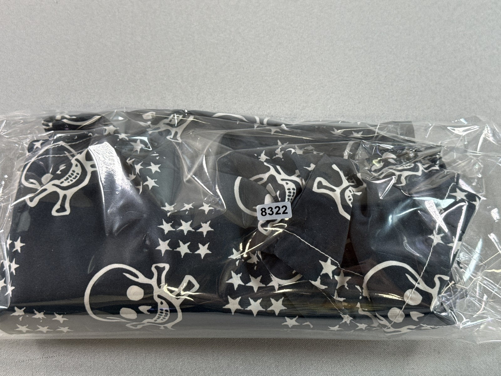 Cedarwood State Skull Pirate Swim Shorts 34 Black White 100% Polyester All