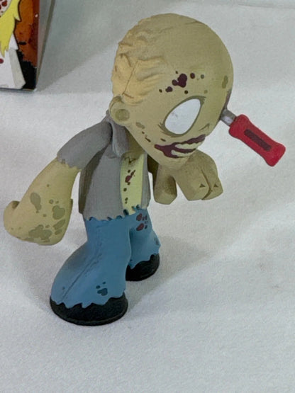 Funko Mystery Minis Walking Dead Series 1 Screwdriver Eye Zombie 2013 w/ Box HTF
