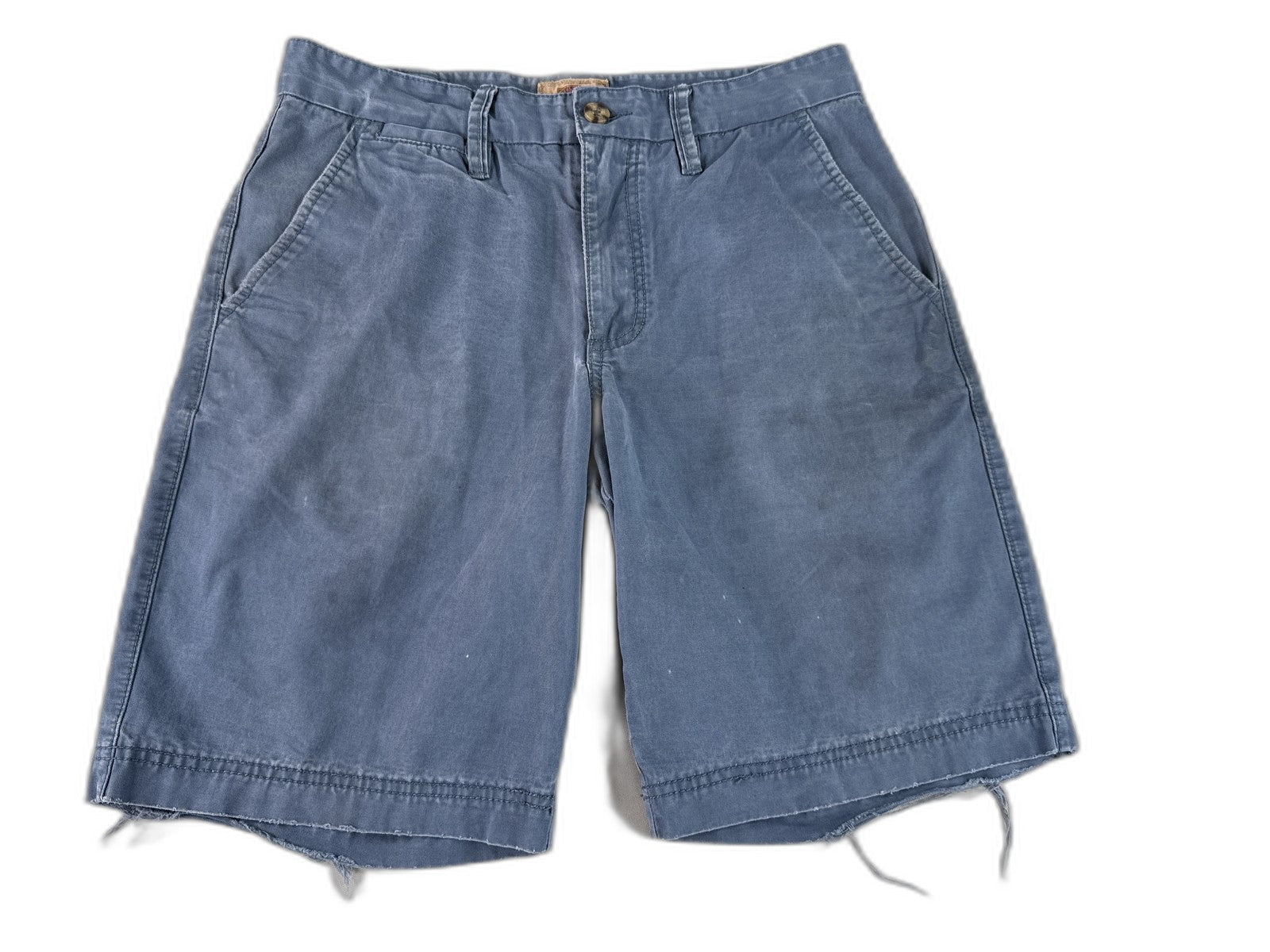 Tommy Bahama Shorts 32x10 Unisex Blue 100% Cotton Made in China Denim