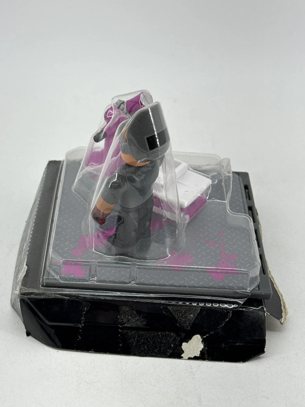 ROBLOX Bloxburg Mechanic Mike Figure w/ Scooter Mike’s Motors Character Toy VHTF