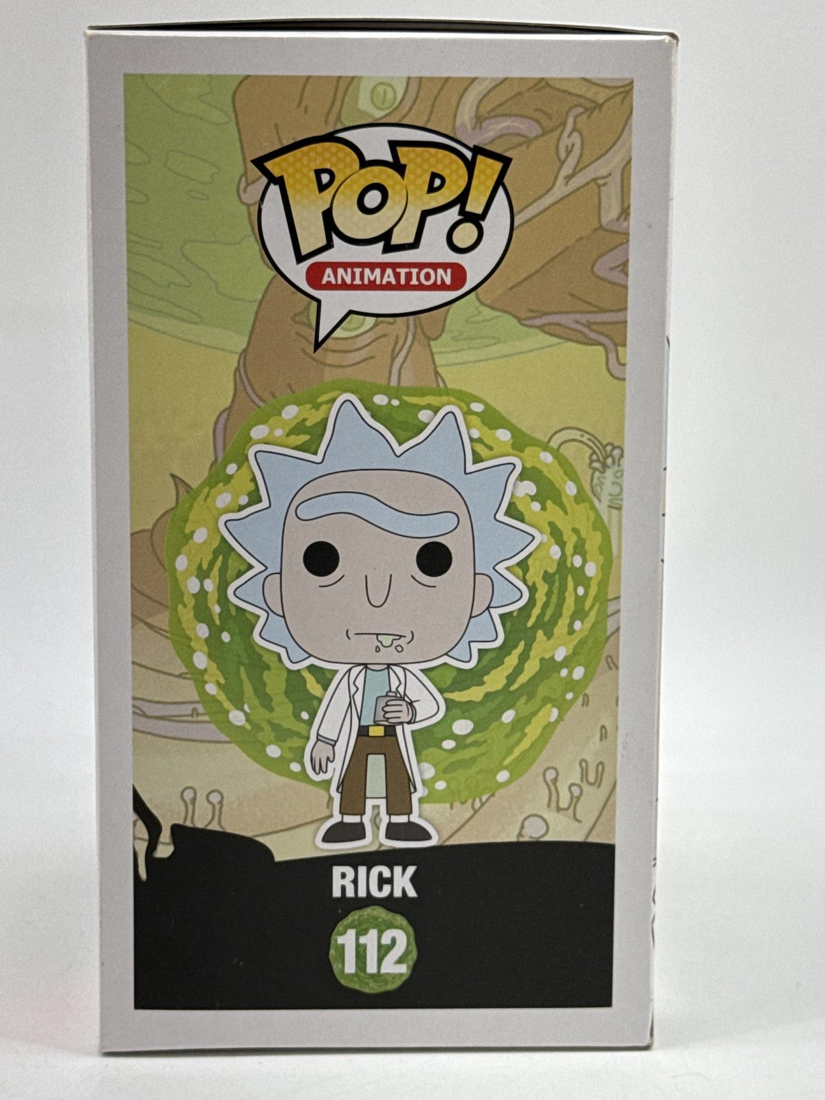 Funko Pop Figure Animation Rick Morty #112 Vinyl Collectible Multicolor Graphic