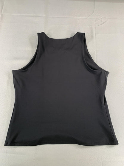 LuLaRoe Tank Top Womens XL Black Sleeveless Basic Stretch Athleisure Comfort