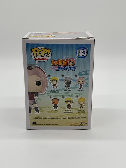 Funko Pop Sakura #183 Naruto Shippuden Animation Vinyl Figure | Damaged Box