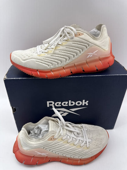 Reebok Classic Rocket Ice Low Athletic Shoes Womens 8½ White/Orange Mesh
