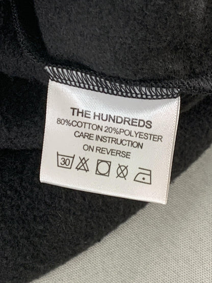 The Hundreds Hoodie Mens Medium Black Gray Rebel Hood Zumiez Streetwear on