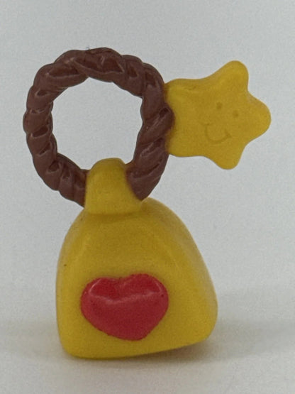 1985 Kenner Care Bear Cousins Gentle Heart Lamb Bell Accessory Vintage Toy