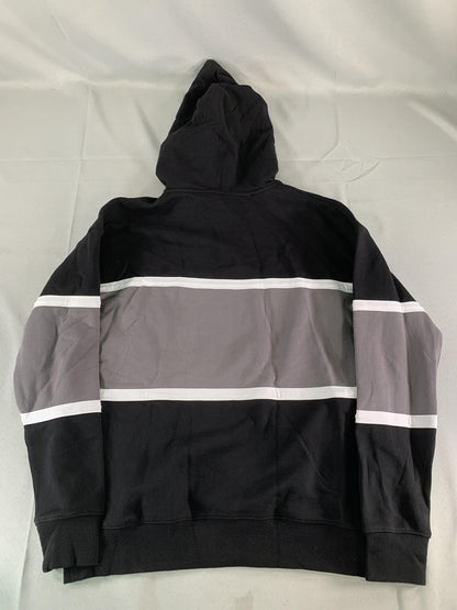 The Hundreds Hoodie Mens Medium Black Gray Rebel Hood Zumiez Streetwear on