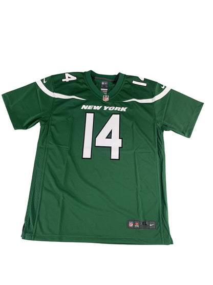 New York Jets Jersey Youth XL 18/20 Green NFL Football Darnold 14 Nike Shirt