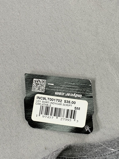 IndyCar Shirt Womens Small Gray NTT IndyCar Series Race Car Graphic Tee New Tags