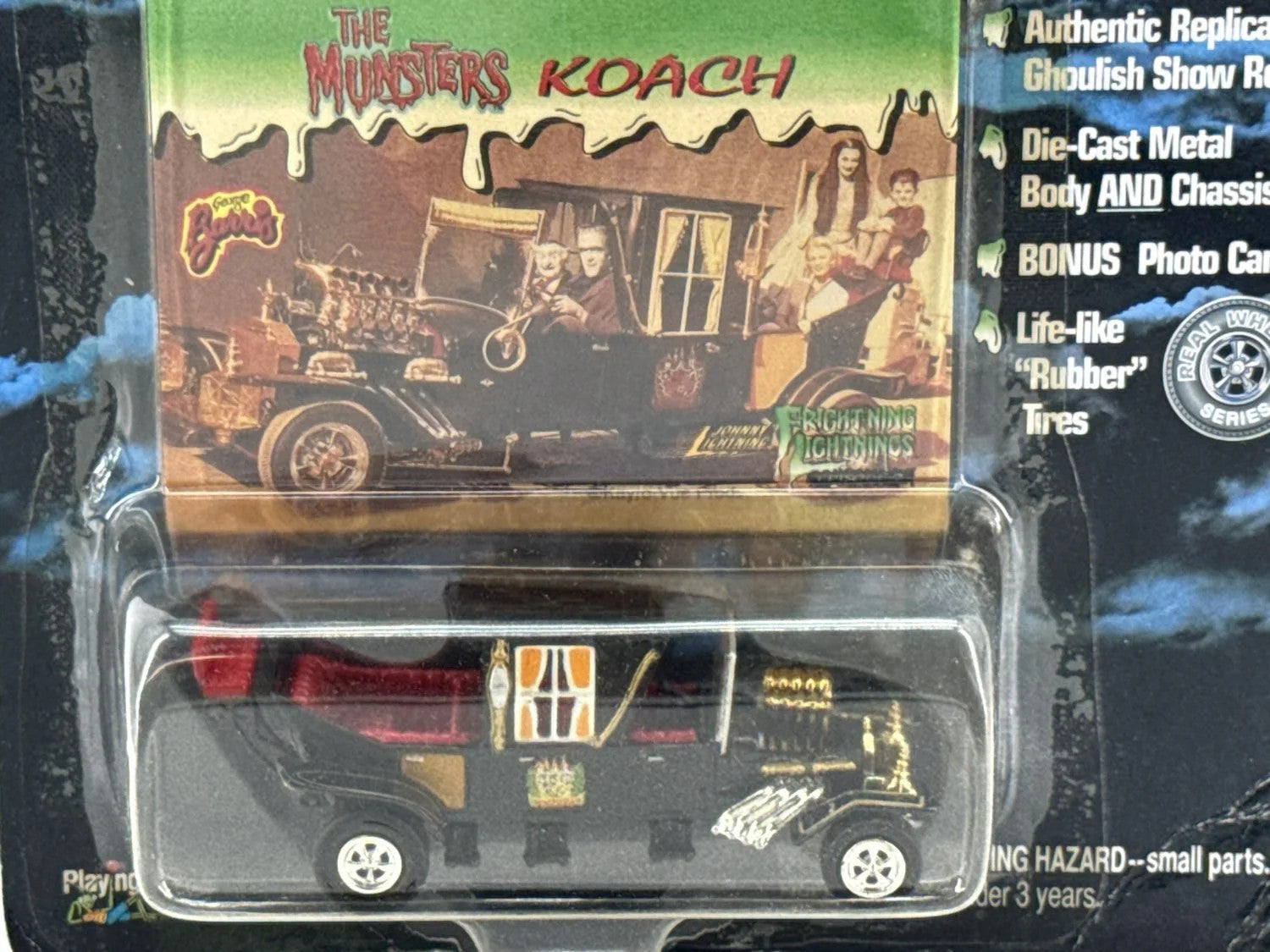 Johnny Lightning Munsters Koach Frightning Lightnings Ep 2 1999 1:64 Diecast