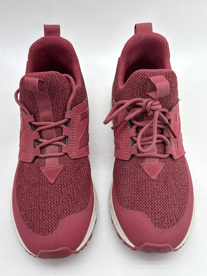 New Balance Burgundy Running Sneakers 8 US Womens US Knit Lightweight Breathable