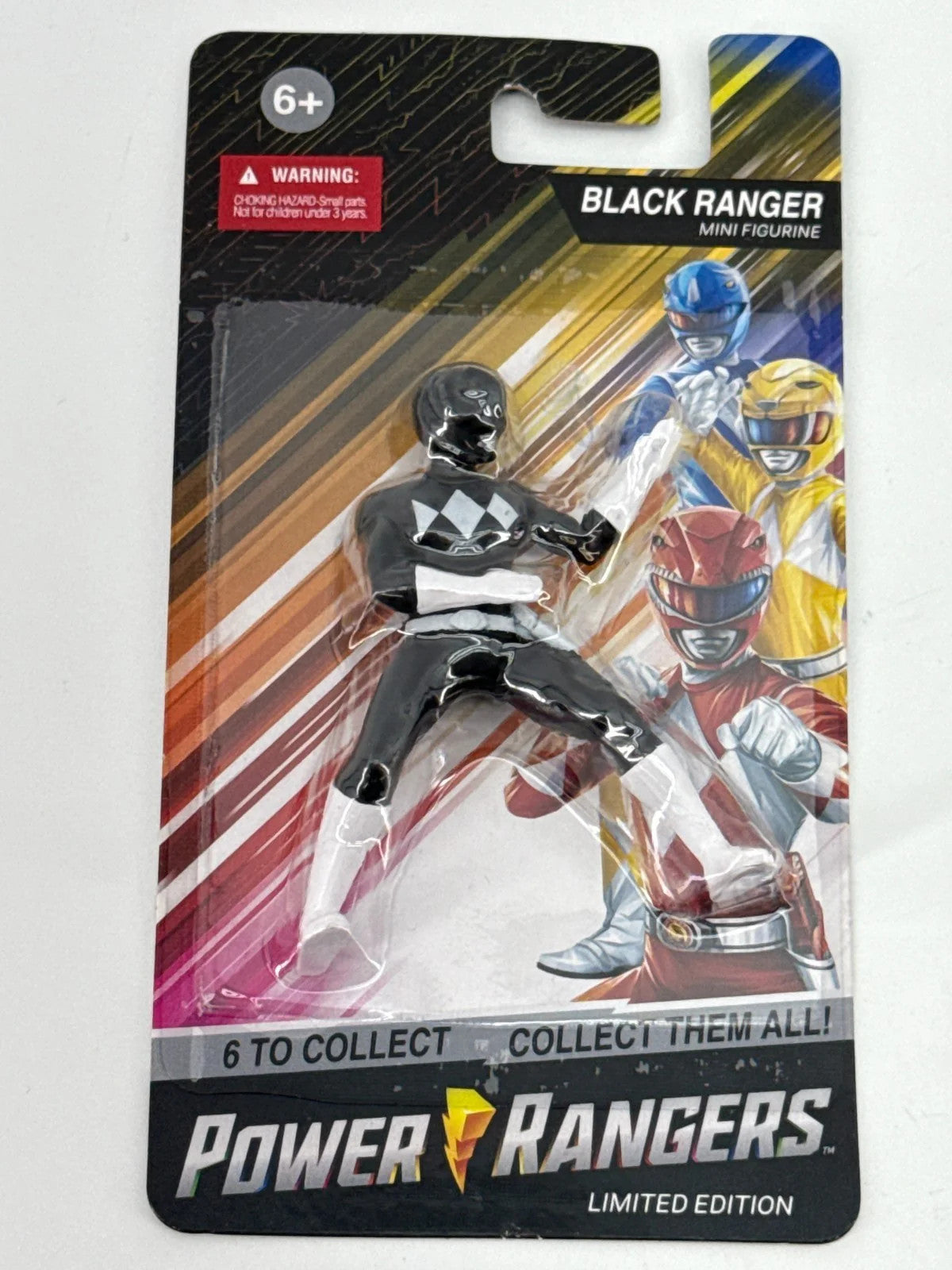 Power Rangers Mini Figures Lot of 2 – Red & Black Ranger Prexio Hasbro 2021