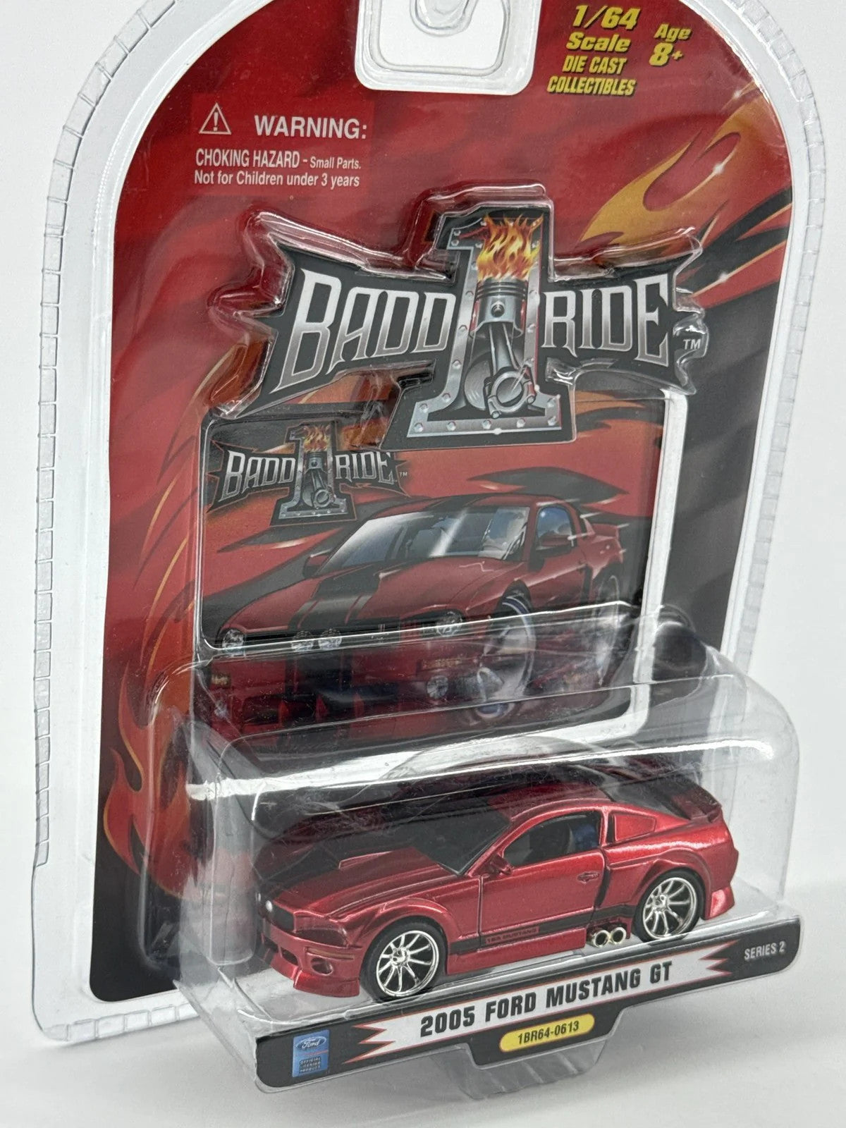 Promarkco Badd Ride 05 Ford Mustang GT Red 1:64 Series 2 Diecast Car Model 164