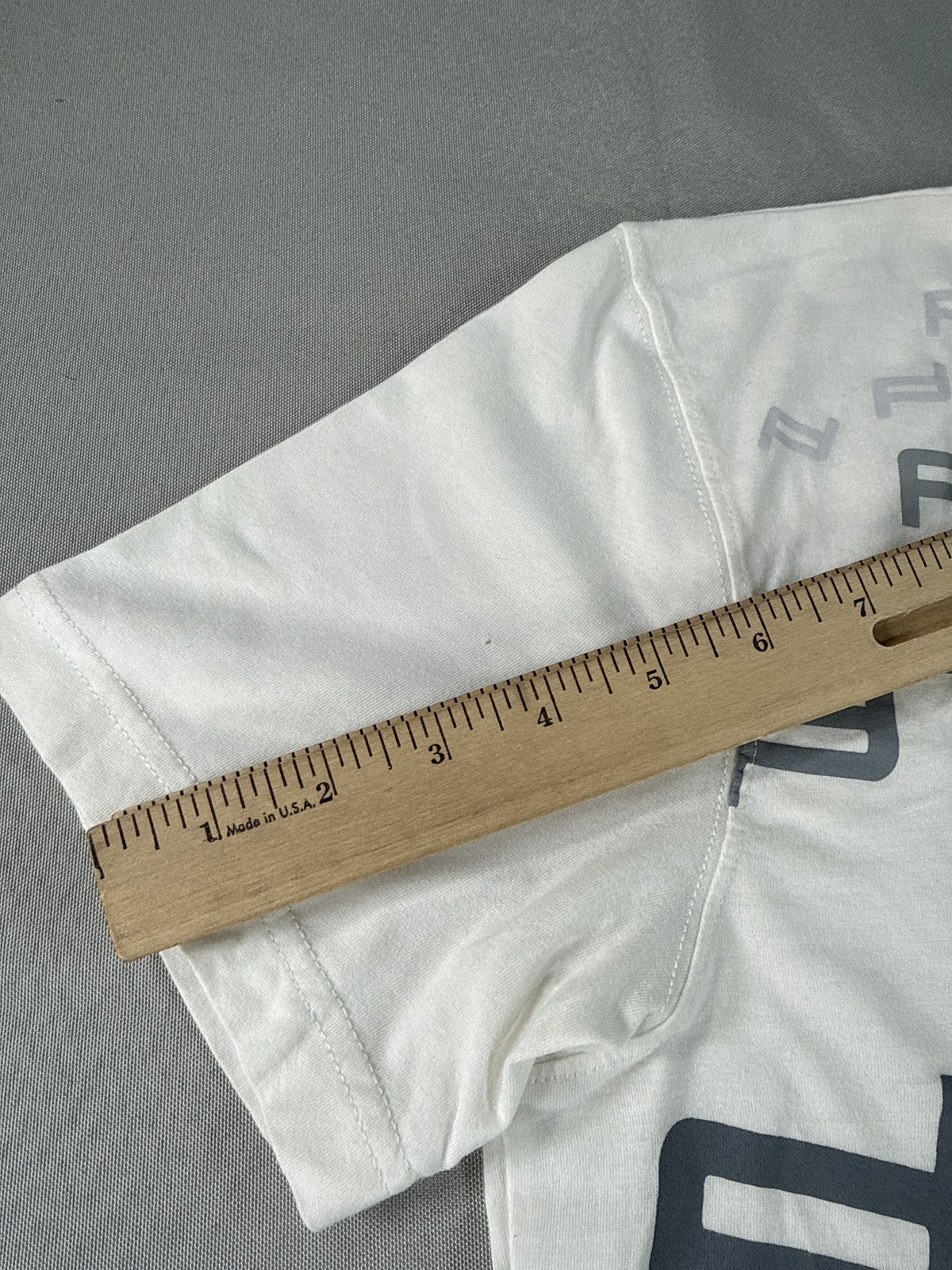 Porsche Design Graphic Tee M White Cotton Modal Crewneck Short Sleeve Regular