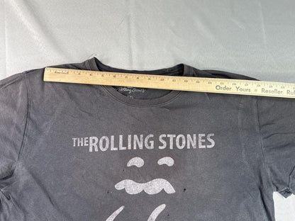Rolling The Rolling Stones Stones Graphic Tee XXL Gray Cotton Vintage Music