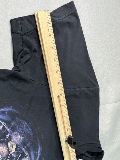 Imaginary Foundation Science Fiction Graphic Tee S Black All Over Print 100% Men