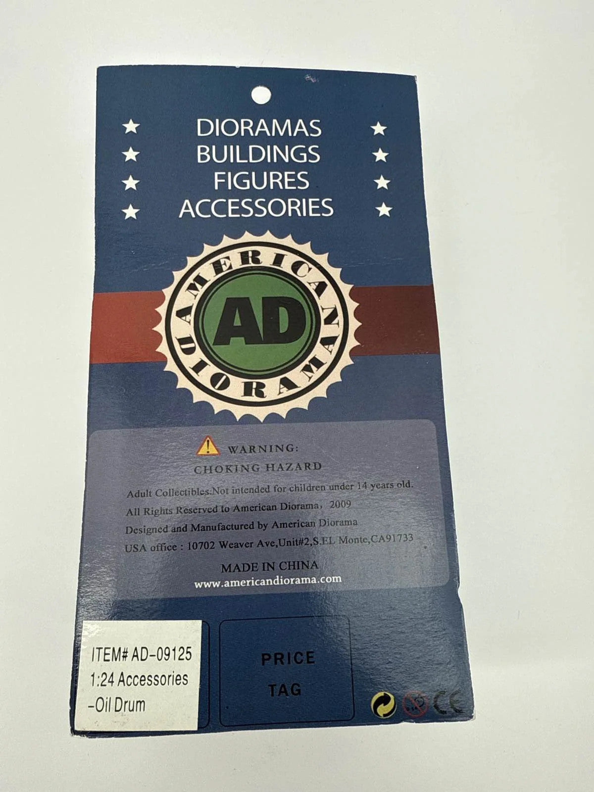 American Diorama 1:24 Weathered Barrels Drum Oil Set Unbranded 124 Apparel NWT