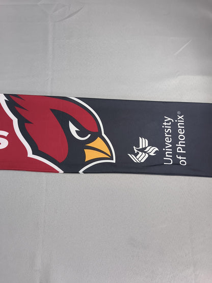 Arizona Cardinals Scarf Mens One Size Red Black NFL Football Fan Fringe Stadium