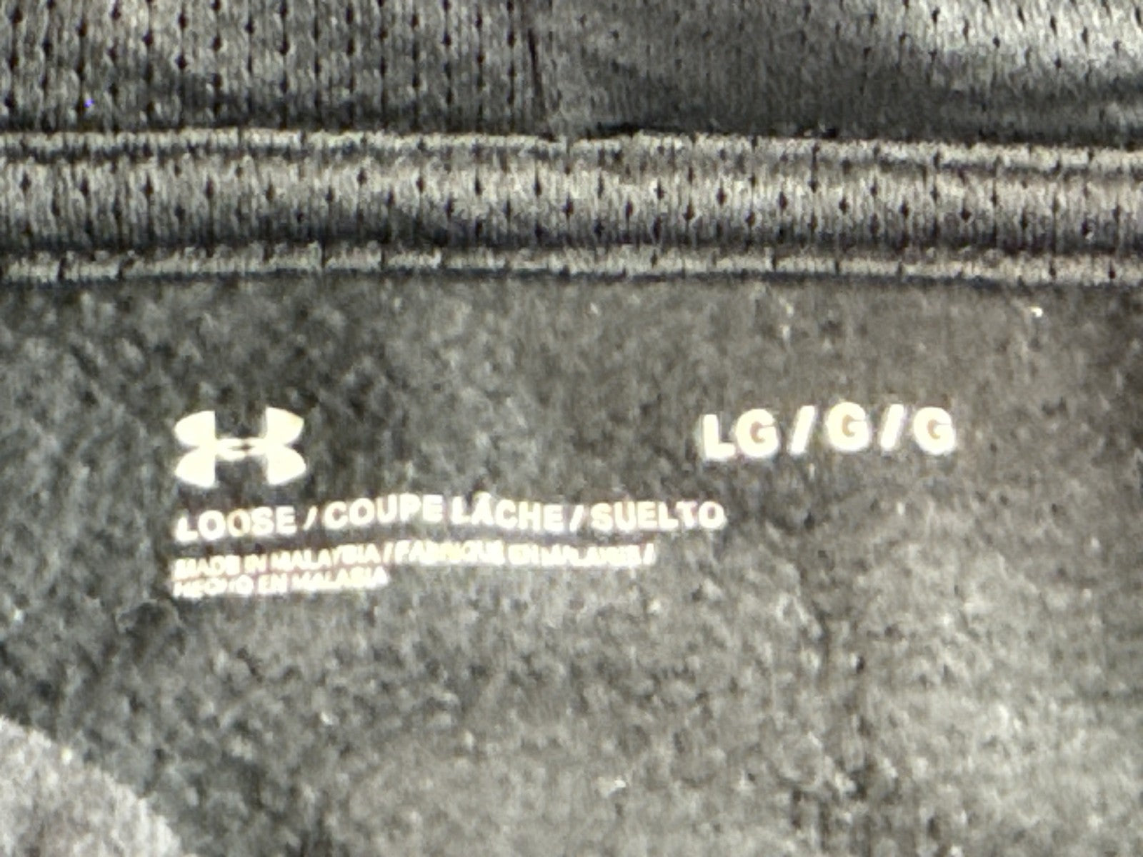 Under Armour Murrieta Valley Nighthawks Sports Hoodie LG LG/G/G Black Pullover