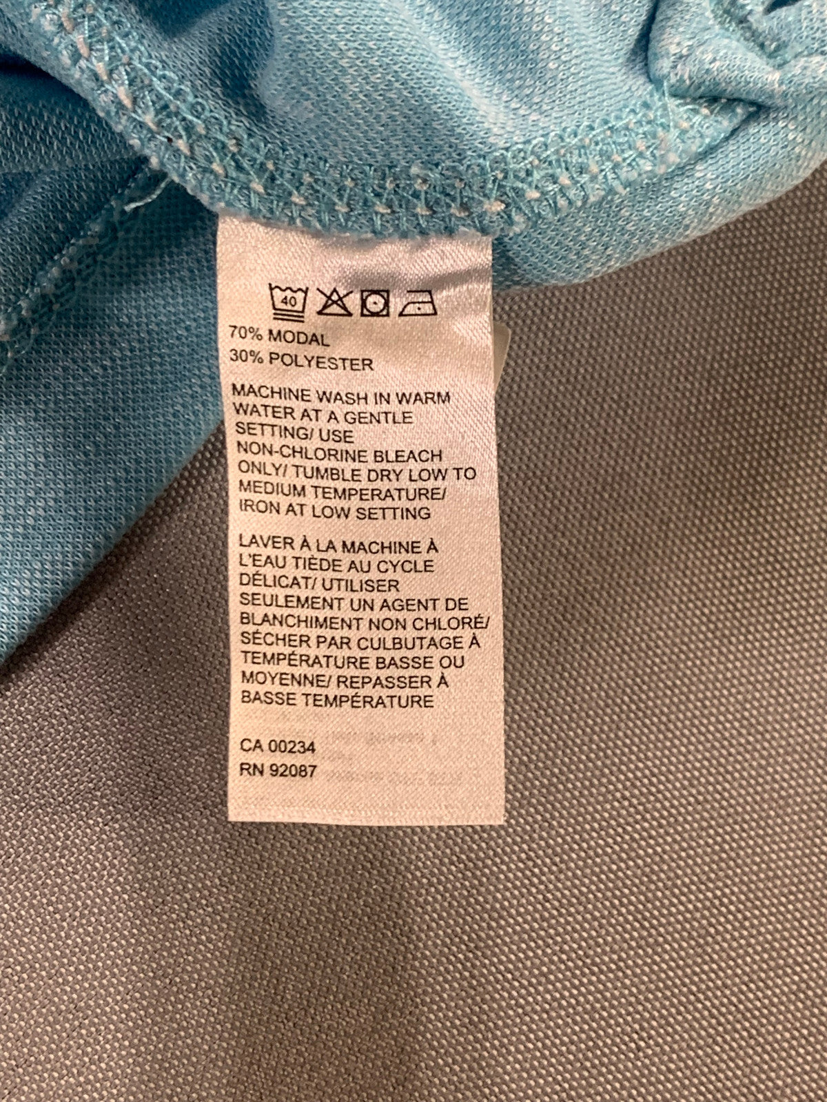 Saks Fifth Avenue Mens Polo Shirt XL Blue Short Sleeve Casual Preppy Classic Fit