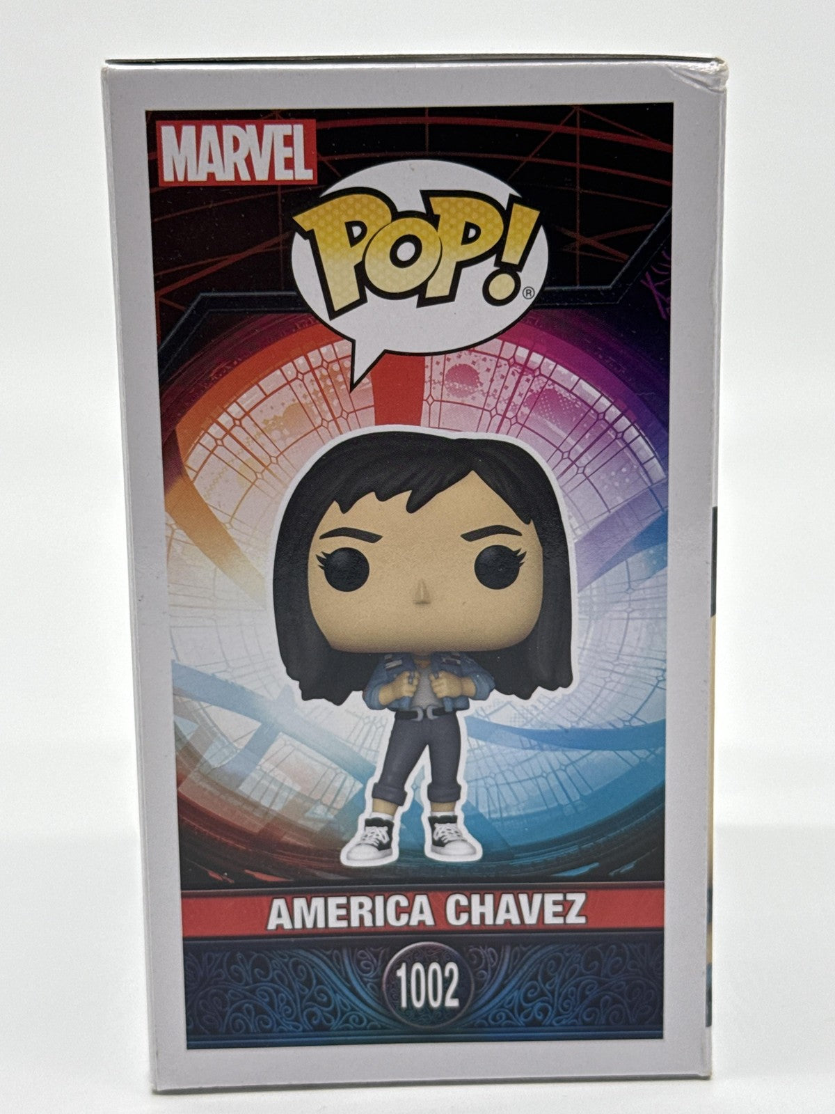 Funko Pop Marvel Doctor Strange America Chavez #1002 Vinyl Figure Multicolor