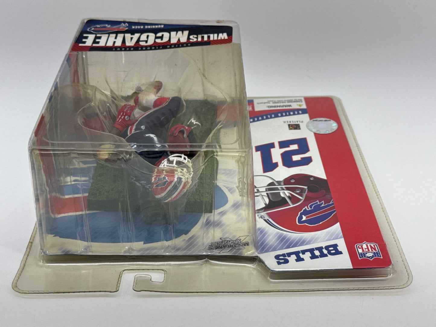 McFarlane NFL Series 11 Willis McGahee Buffalo Bills #21 Action Figure Debut