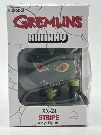 Kidrobot Bhunny GREMLINS Stripe XX-21 Vinyl Figure Keychain 2021 NIB Damaged Box