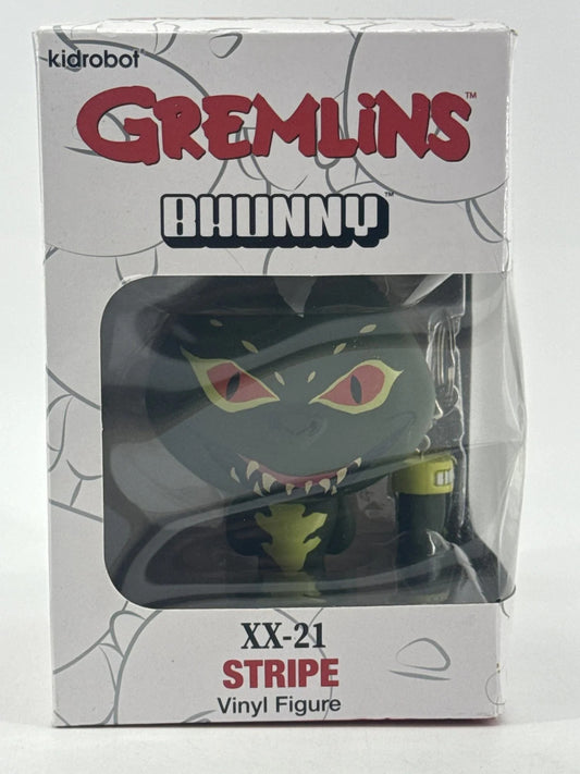 Kidrobot Bhunny GREMLINS Stripe XX-21 Vinyl Figure Keychain 2021 NIB Damaged Box