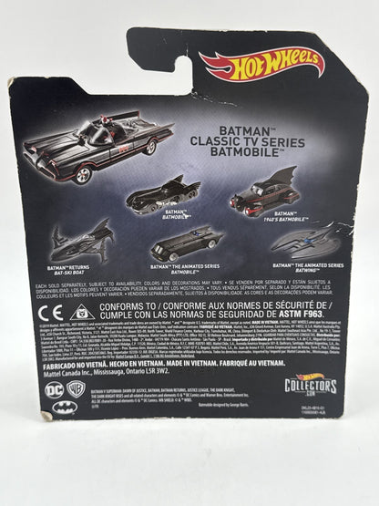 Hot Wheels Batman Classic TV Series Batmobile Diecast Car Black Metal Show