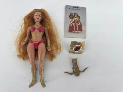 Rubee Golden Girl Guardians Galoob 1984 Action Figure Armor Belt Weapons Vtg