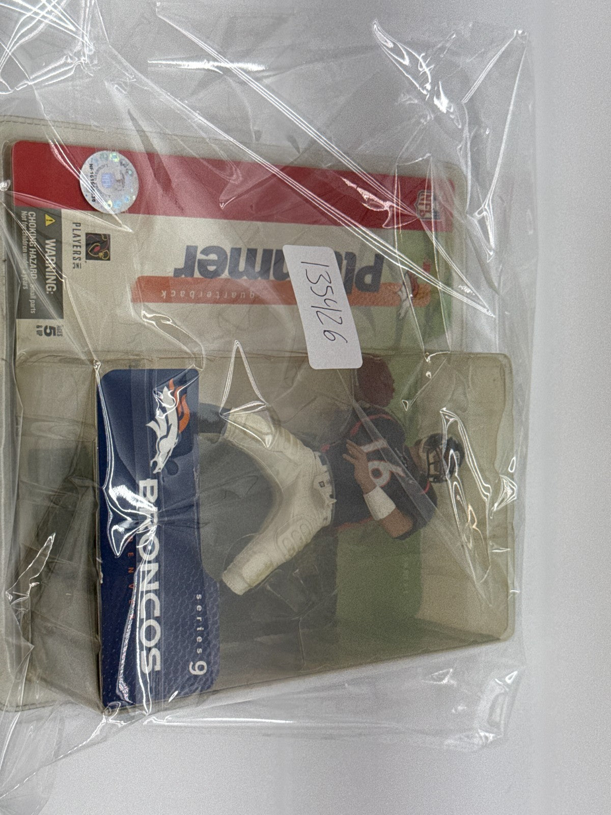 McFarlane NFL Series 9 Jake Plummer Denver Broncos QB #16 Blue Jersey Figure
