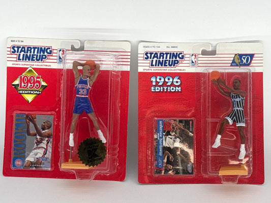 Starting Lineup 1995 Grant Hill Detroit Pistons Kmart Rookie Year Exclusive MOC