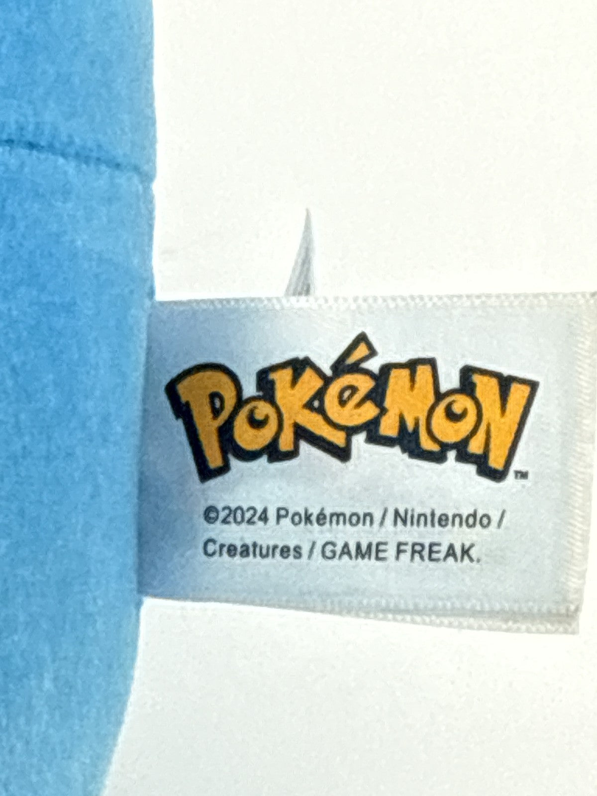 Pokémon Marill Plush Toy 12" Blue Polyester Stuffed Animal Soft Pokemon Center
