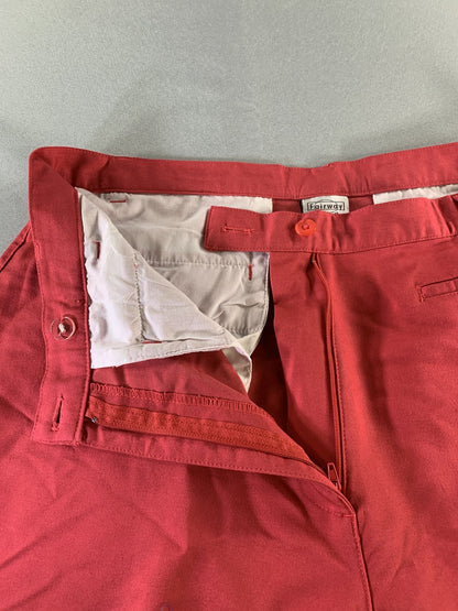 Fairway Outfitters Pants Womens Size 12 Red Stretch Straight Leg Casual Golf