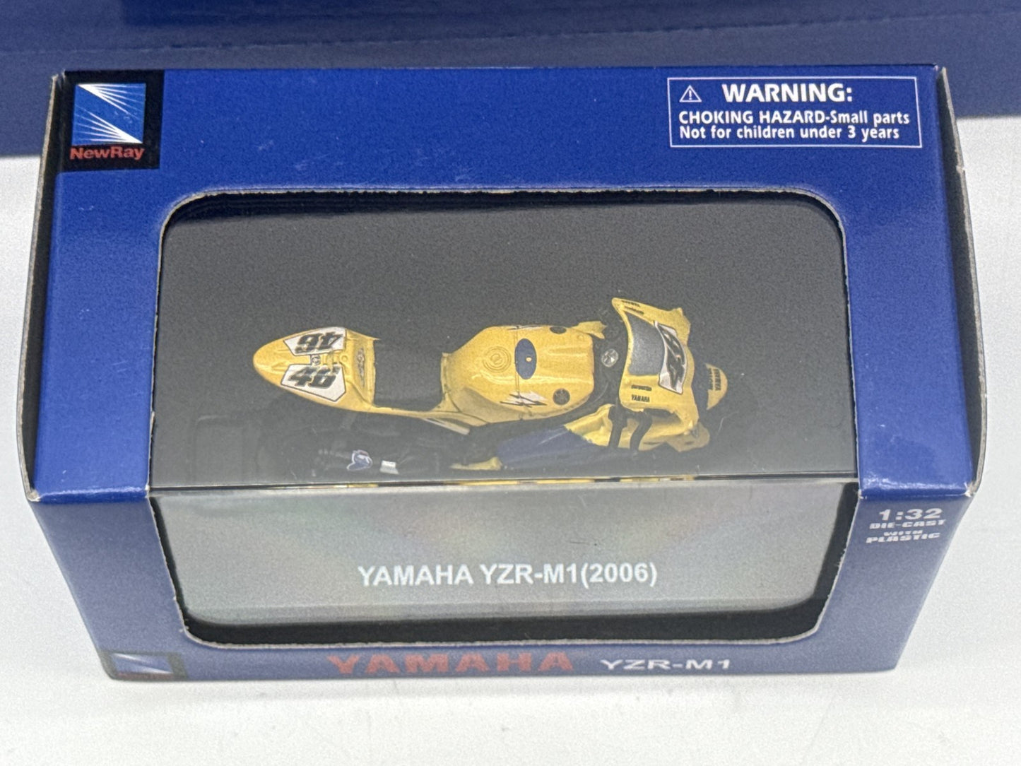 Yamaha YZR M1 1:32 Scale Die Cast Model NewRay Box Set Collectible