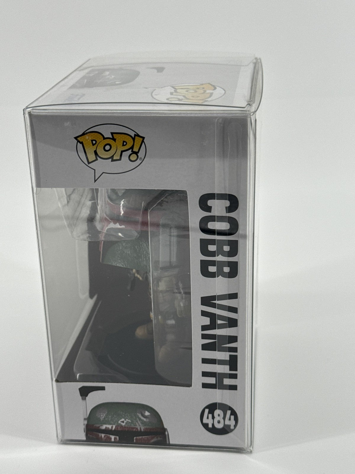 Funko Pop Star Wars Cobb Vanth #484 Mandalorian Vinyl Figure Protector Case Tan