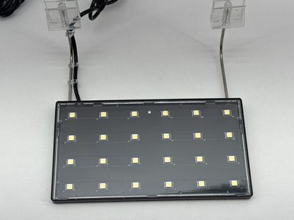 Top Fin Clip On LED Light Black DC Power IPX4 Indoor Aquarium Universal Switch