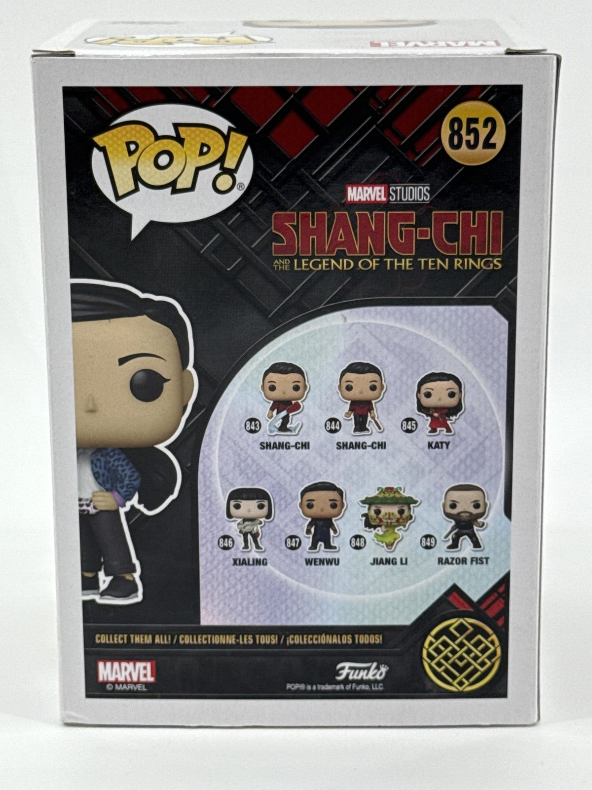 Funko Pop Marvel Shang-Chi Katy 852 Target Exclusive Vinyl Figure Bobble-Head
